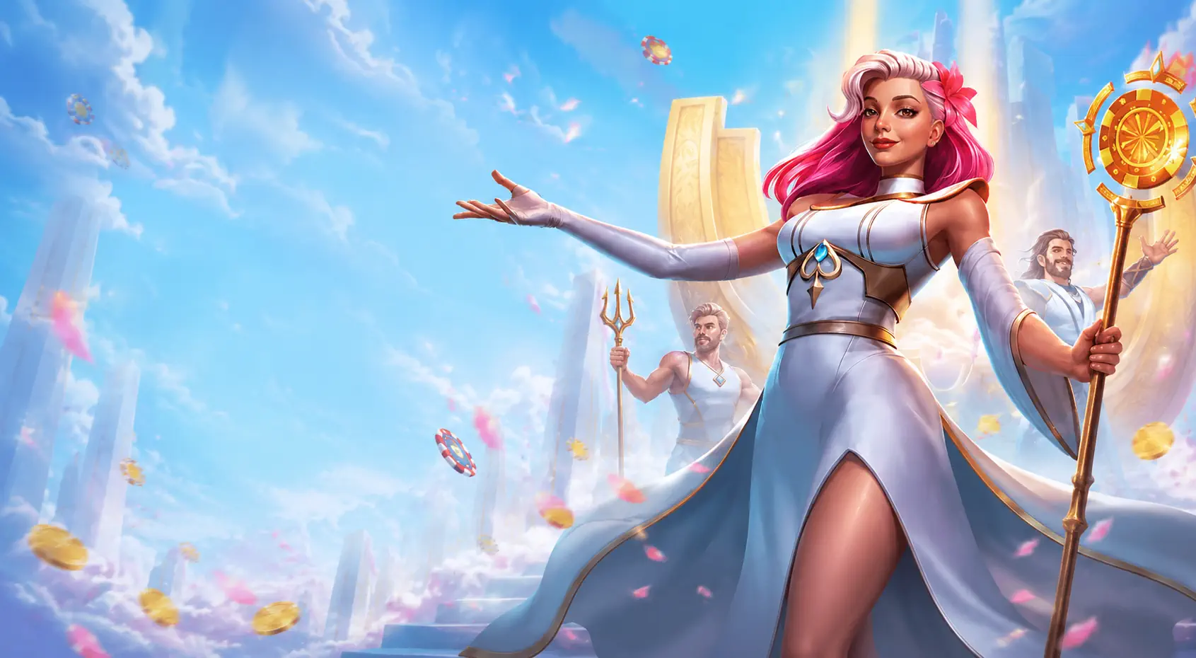 Casino welcome bonus banner